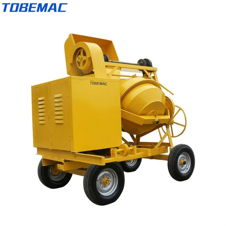 Indian Engine Concrete Mixer With Lift Function Indian Engine Concrete Mixer With Lift Function