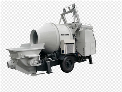 An Integrated Concrete Mixing Pump Capable Of Both Mixing And Pumping